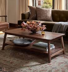 Handcrafted Wood Coffee Table — Custom Size & Finish