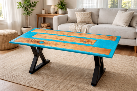 Handmade Epoxy Coffee Table